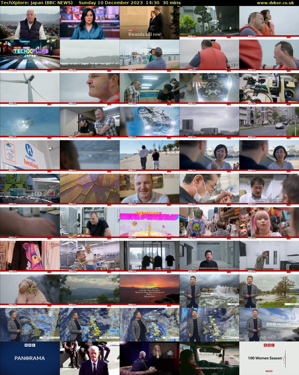 TechXplore: Japan (BBC NEWS) Sunday 10 December 2023 14:30 - 15:00