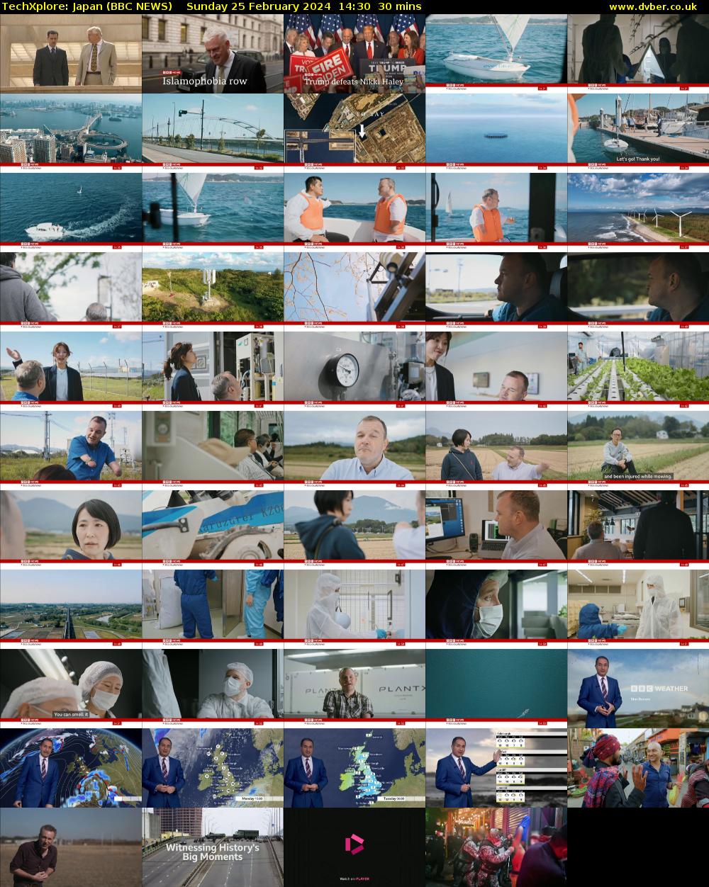 TechXplore: Japan (BBC NEWS) Sunday 25 February 2024 14:30 - 15:00