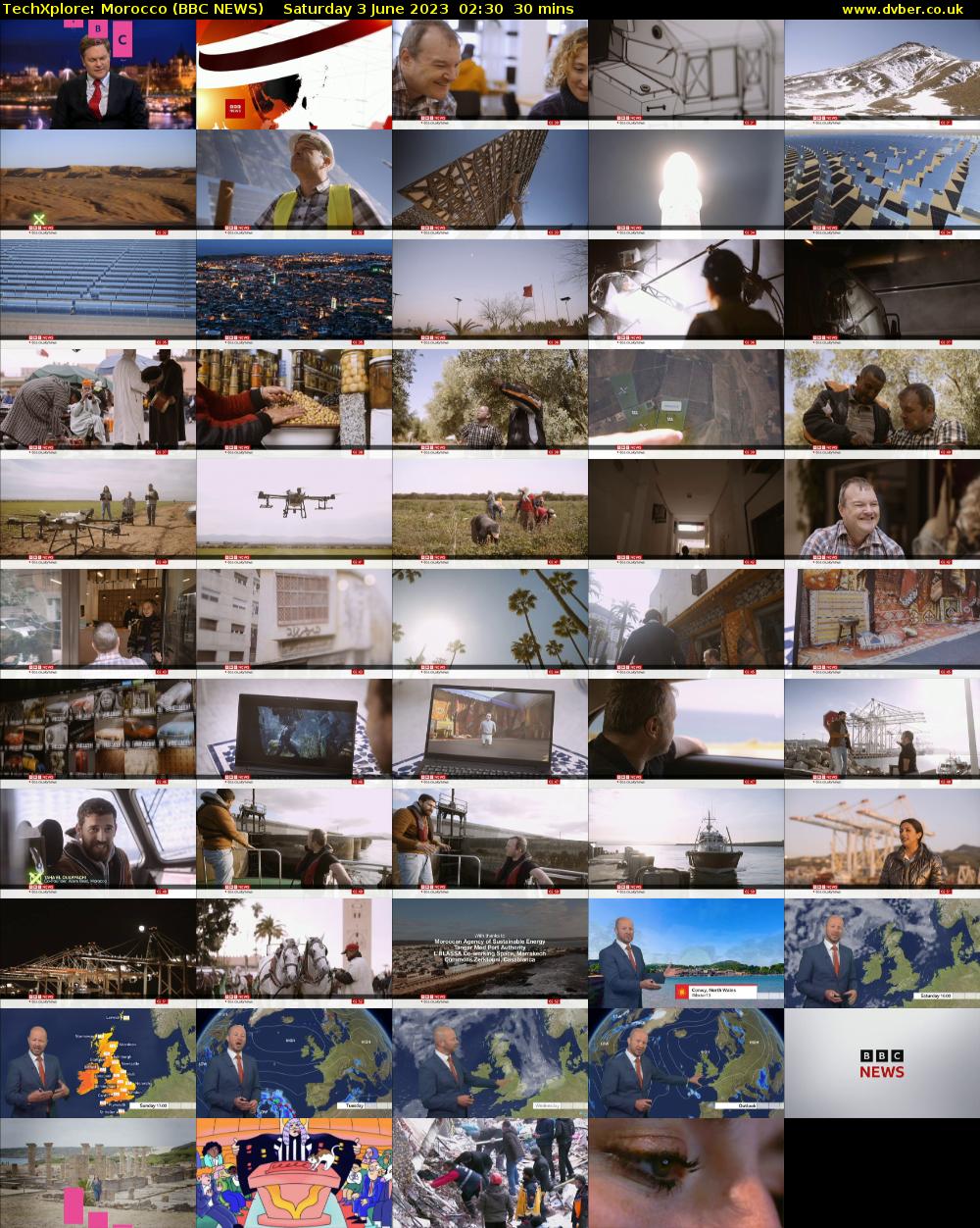 TechXplore: Morocco (BBC NEWS) Saturday 3 June 2023 02:30 - 03:00