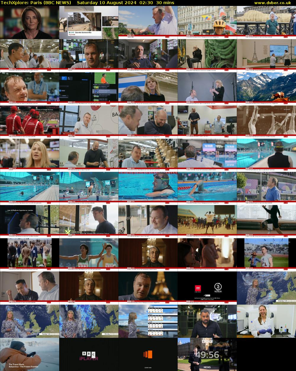 TechXplore: Paris (BBC NEWS) Saturday 10 August 2024 02:30 - 03:00