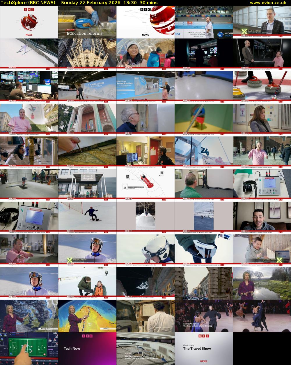 TechXplore (BBC NEWS) Sunday 22 February 2026 13:30 - 14:00