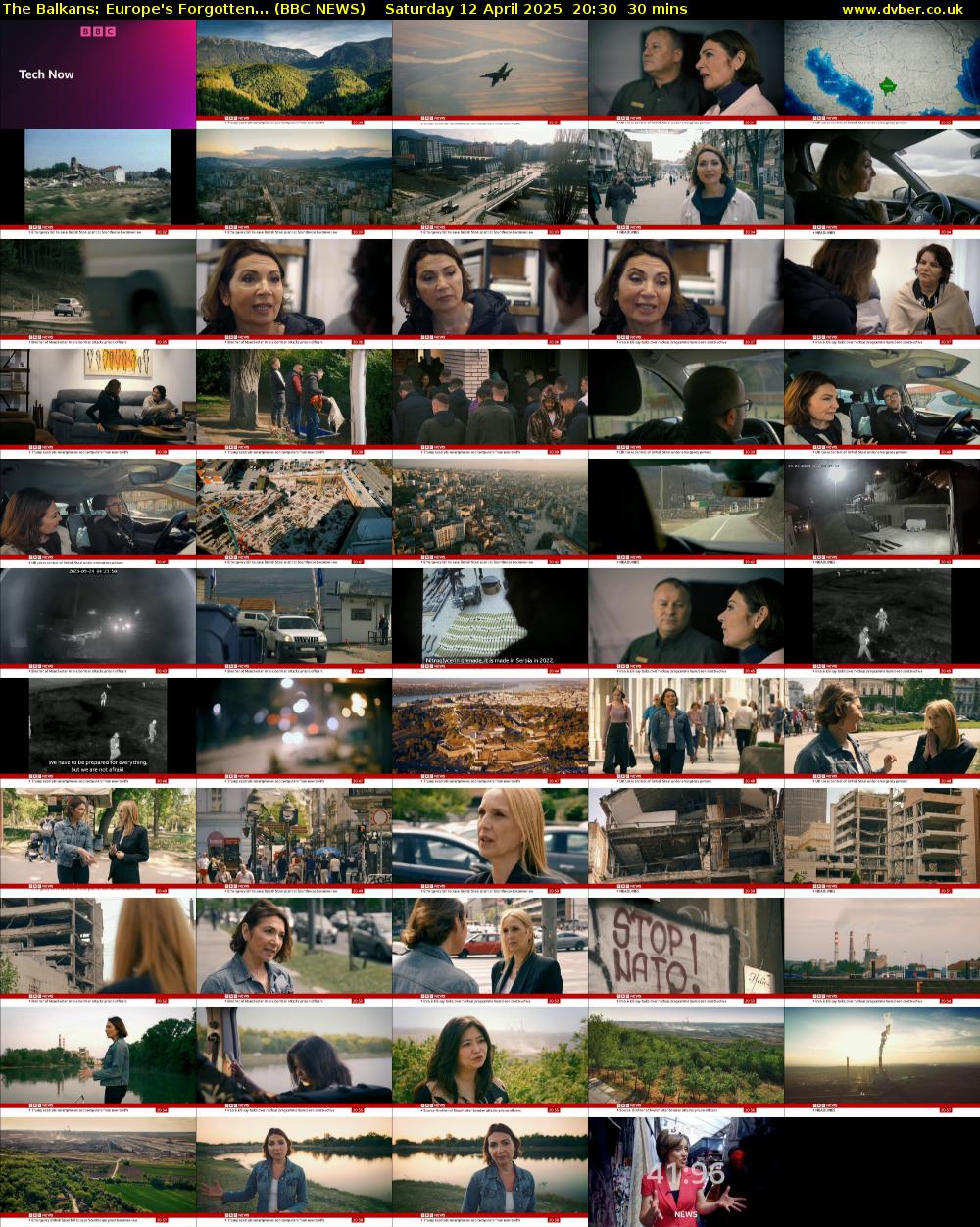 The Balkans: Europe's Forgotten... (BBC NEWS) Saturday 12 April 2025 20:30 - 21:00
