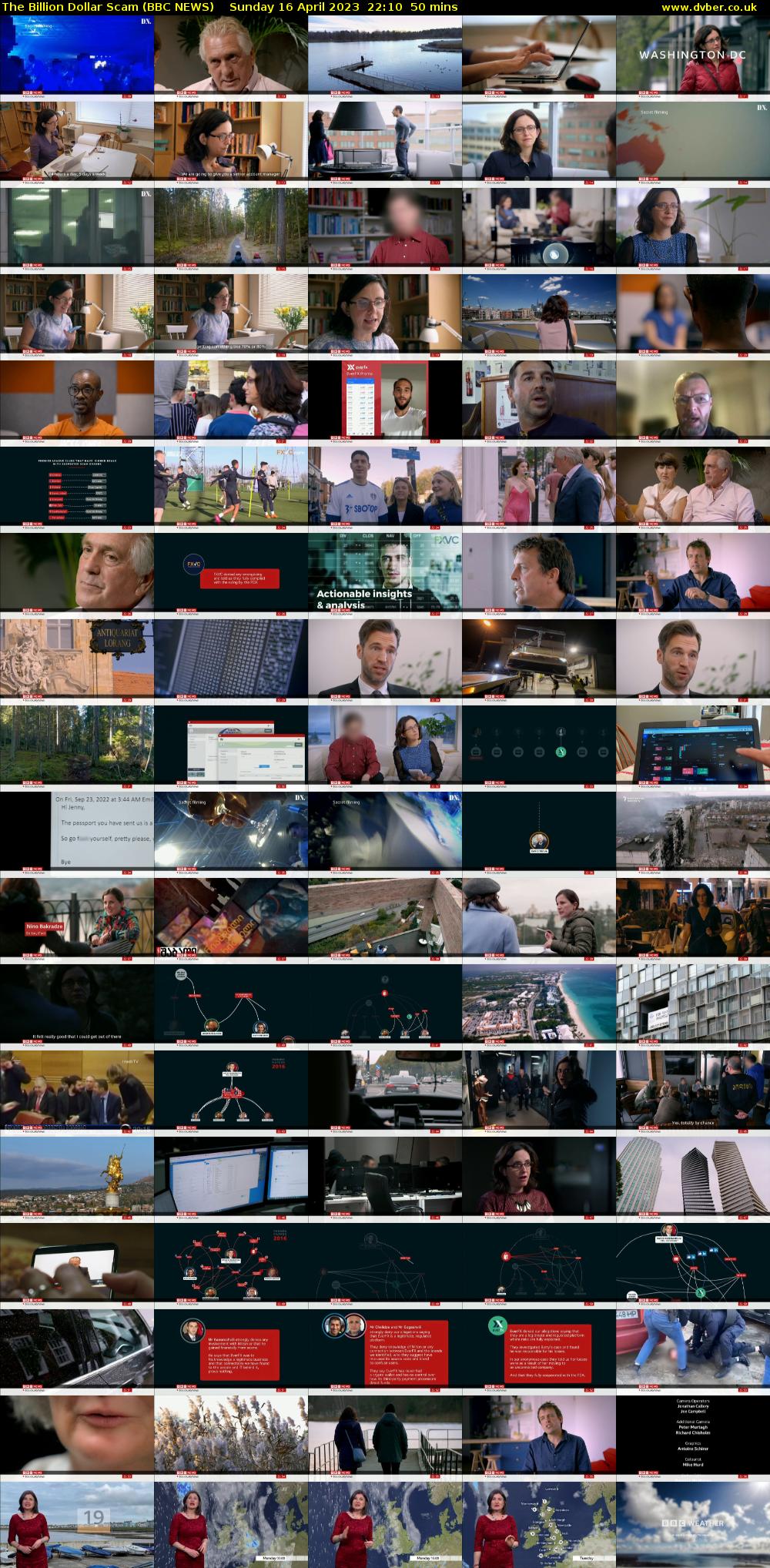 The Billion Dollar Scam (BBC NEWS) Sunday 16 April 2023 22:10 - 23:00