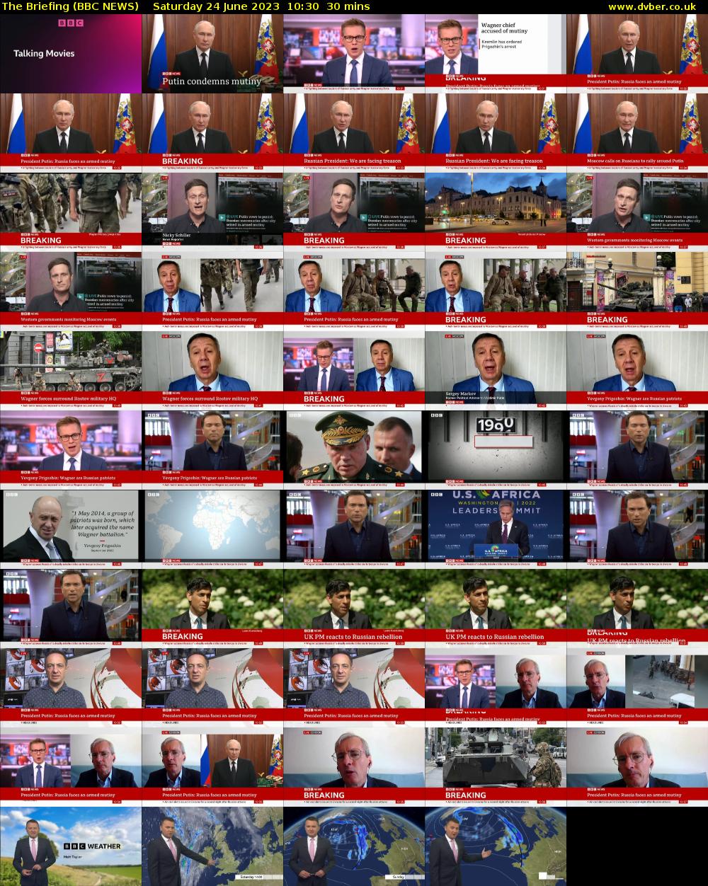 The Briefing (BBC NEWS) Saturday 24 June 2023 10:30 - 11:00