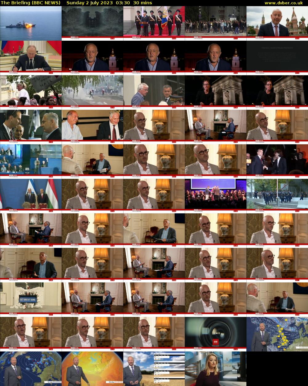 The Briefing (BBC NEWS) Sunday 2 July 2023 03:30 - 04:00