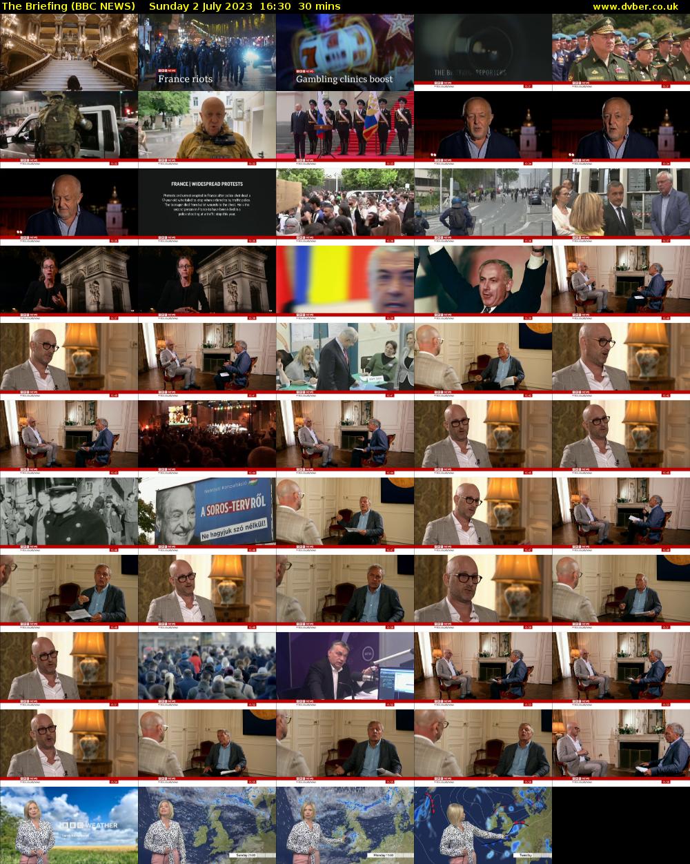 The Briefing (BBC NEWS) Sunday 2 July 2023 16:30 - 17:00