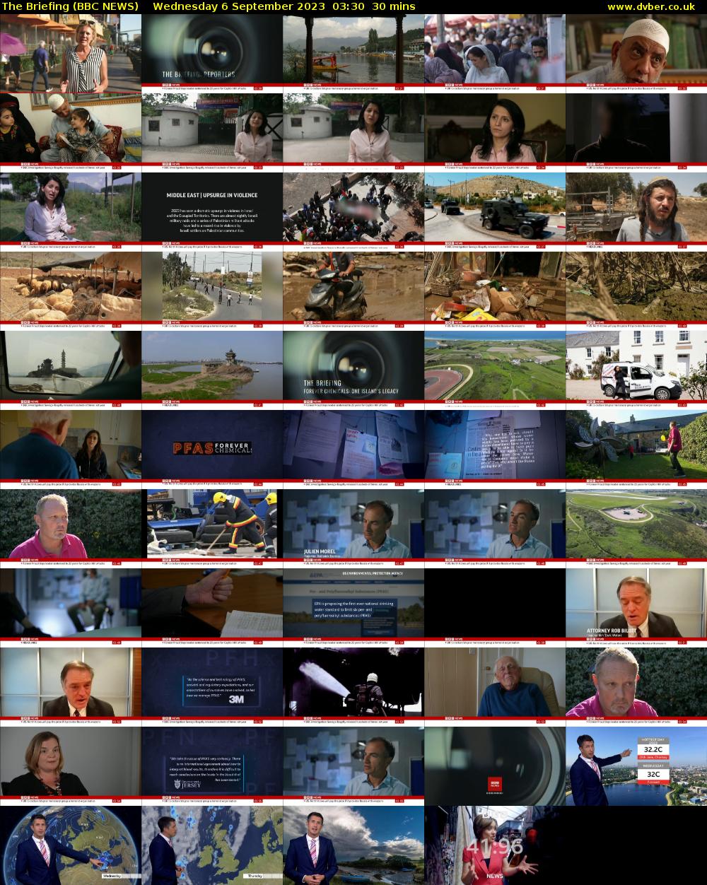 The Briefing (BBC NEWS) Wednesday 6 September 2023 03:30 - 04:00