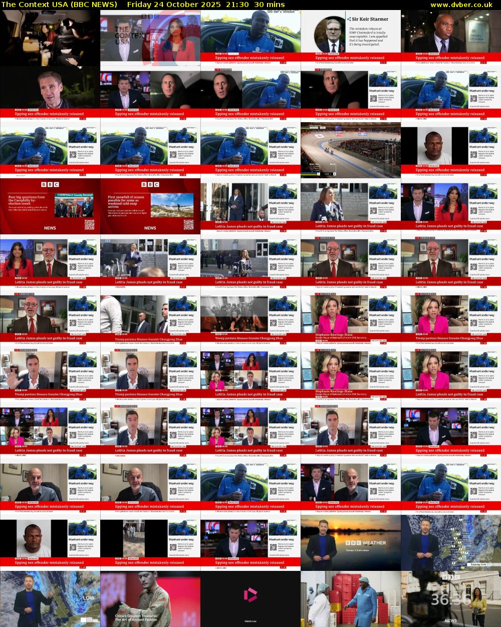 The Context USA (BBC NEWS) Friday 24 October 2025 21:30 - 22:00