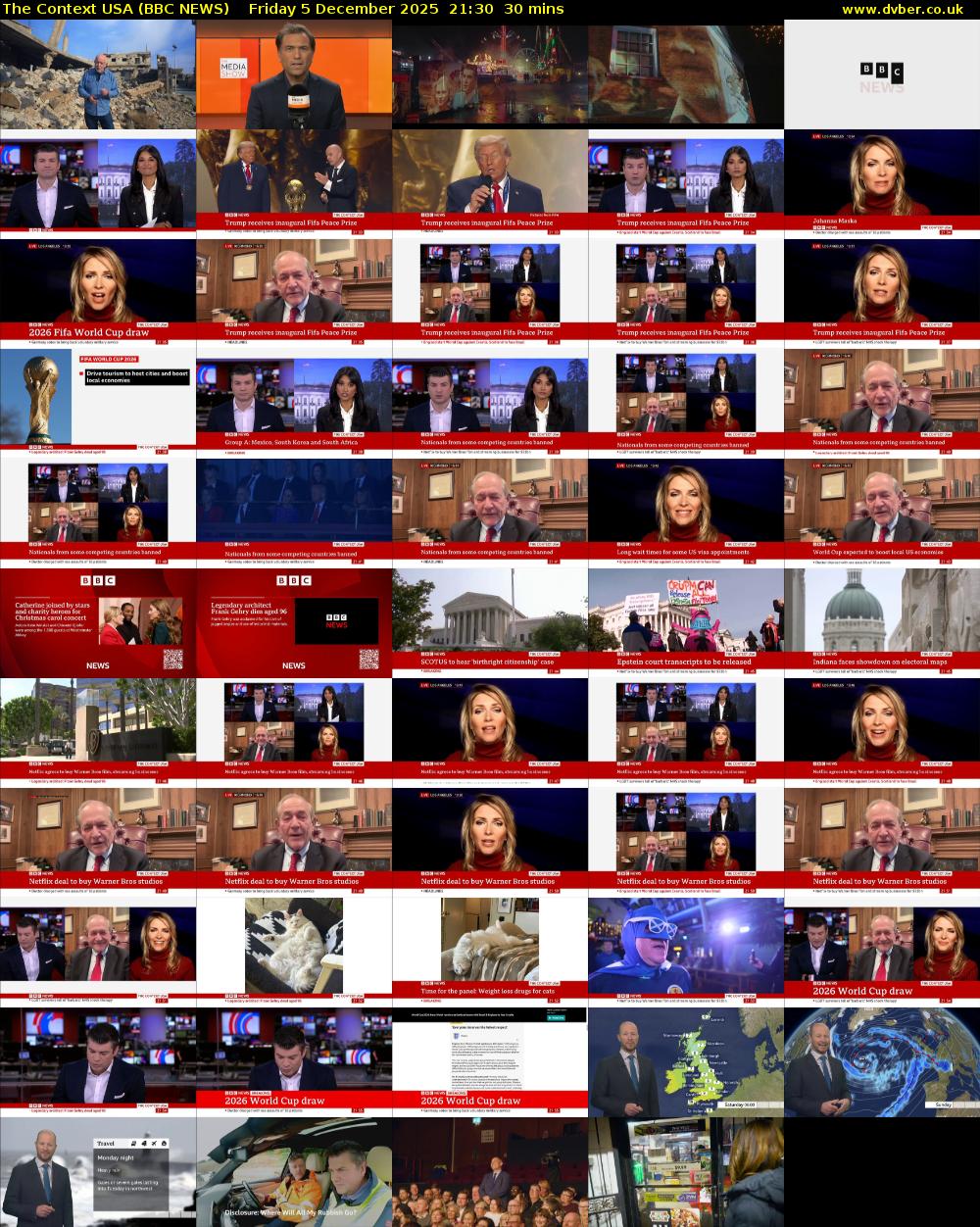 The Context USA (BBC NEWS) Friday 5 December 2025 21:30 - 22:00