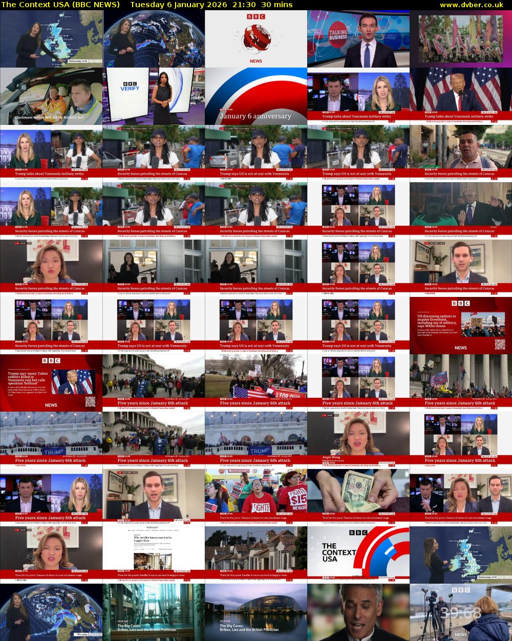 The Context USA (BBC NEWS) Tuesday 6 January 2026 21:30 - 22:00