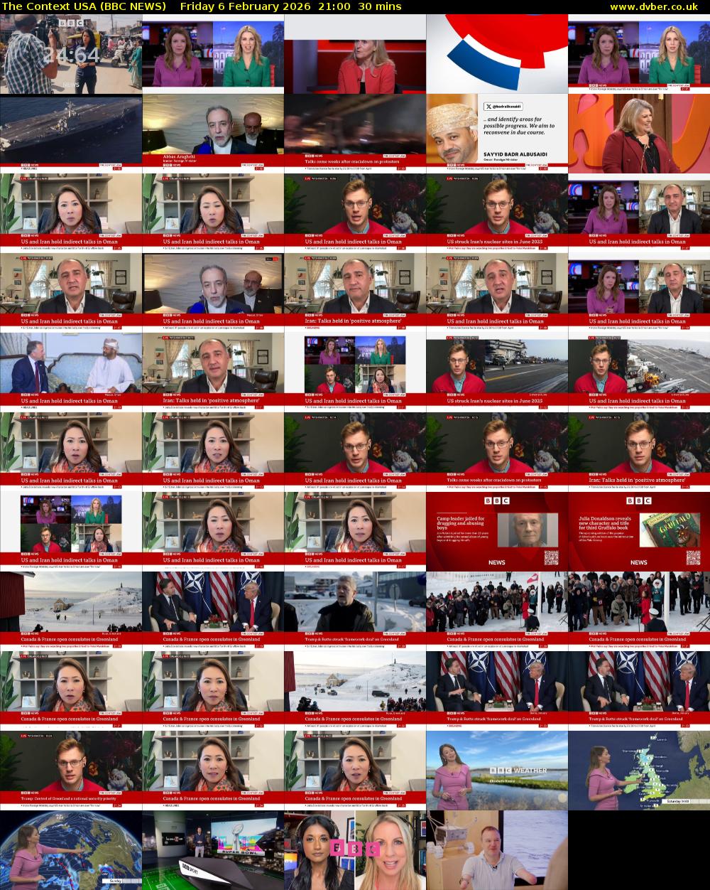 The Context USA (BBC NEWS) Friday 6 February 2026 21:00 - 21:30