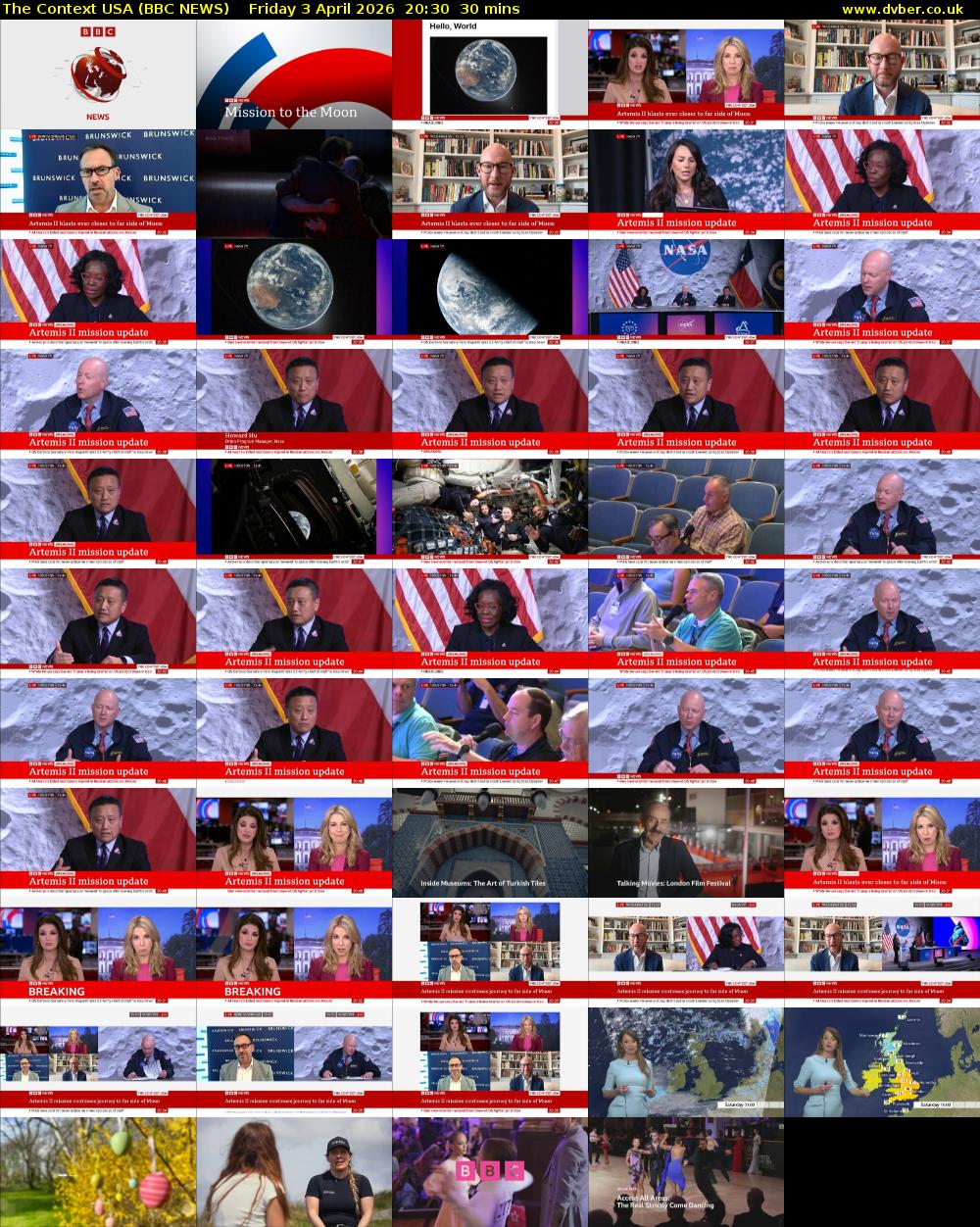 The Context USA (BBC NEWS) Friday 3 April 2026 20:30 - 21:00