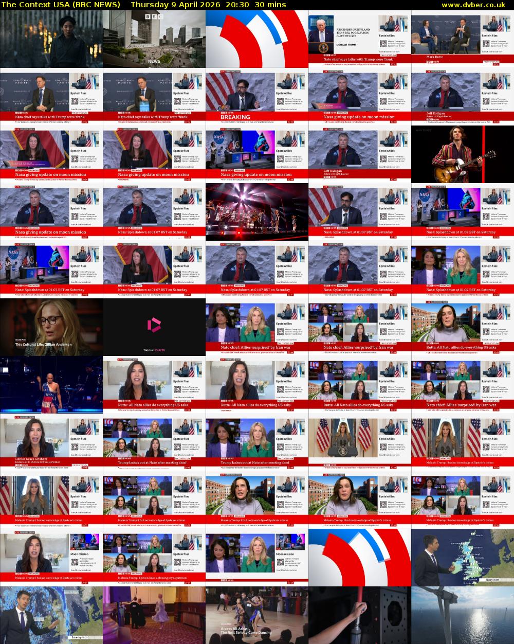 The Context USA (BBC NEWS) Thursday 9 April 2026 20:30 - 21:00