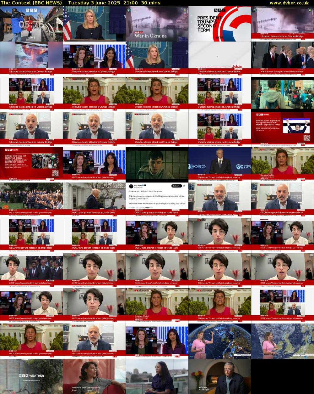 The Context (BBC NEWS) Tuesday 3 June 2025 21:00 - 21:30
