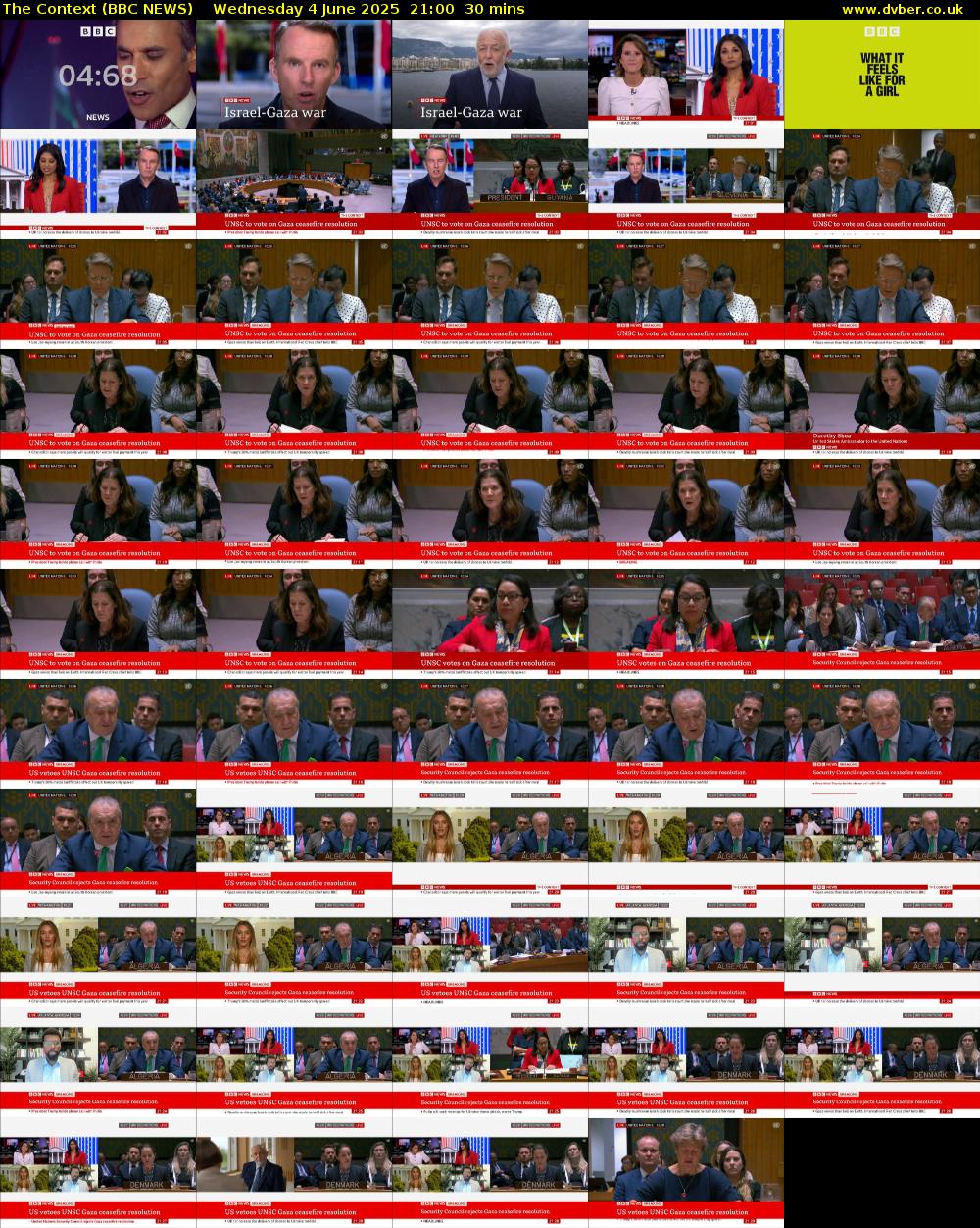 The Context (BBC NEWS) Wednesday 4 June 2025 21:00 - 21:30