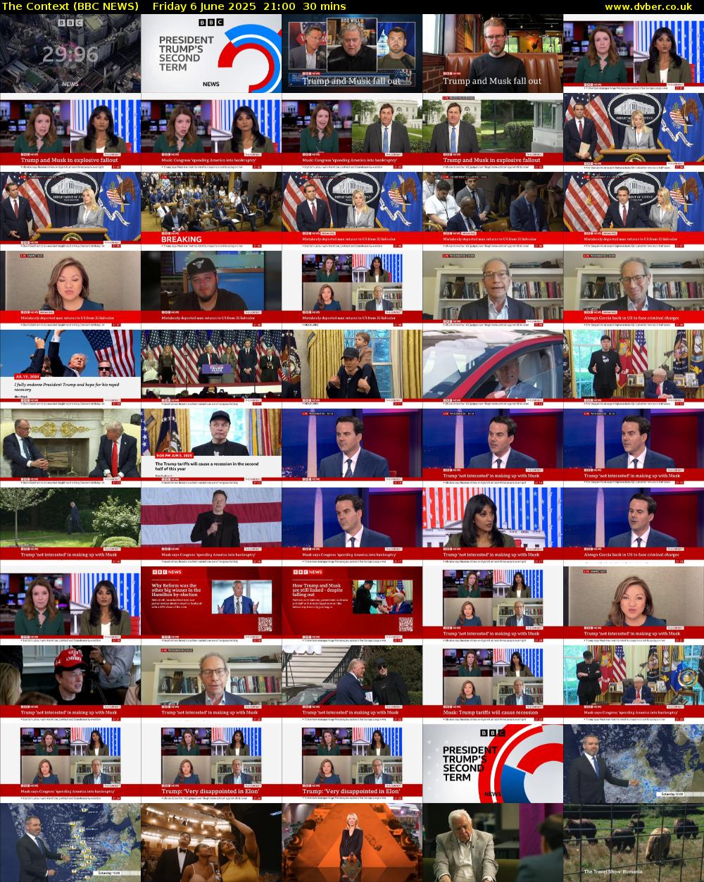 The Context (BBC NEWS) Friday 6 June 2025 21:00 - 21:30