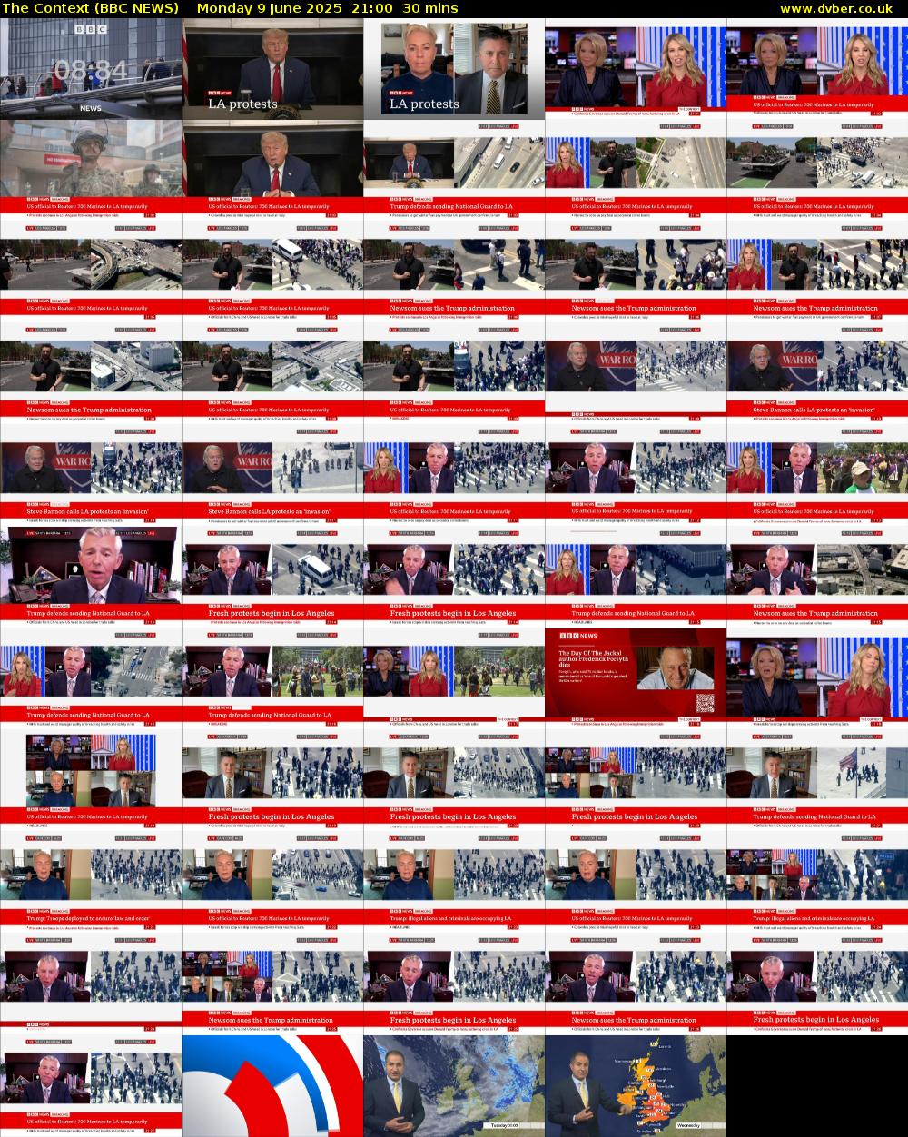 The Context (BBC NEWS) Monday 9 June 2025 21:00 - 21:30