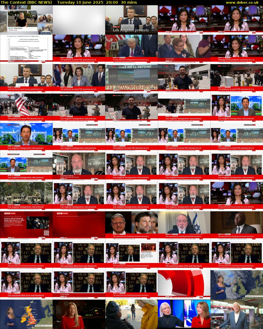 The Context (BBC NEWS) Tuesday 10 June 2025 20:00 - 20:30