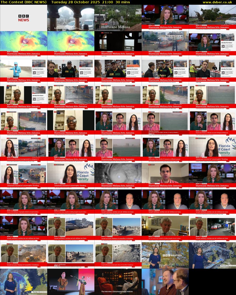 The Context (BBC NEWS) Tuesday 28 October 2025 21:00 - 21:30