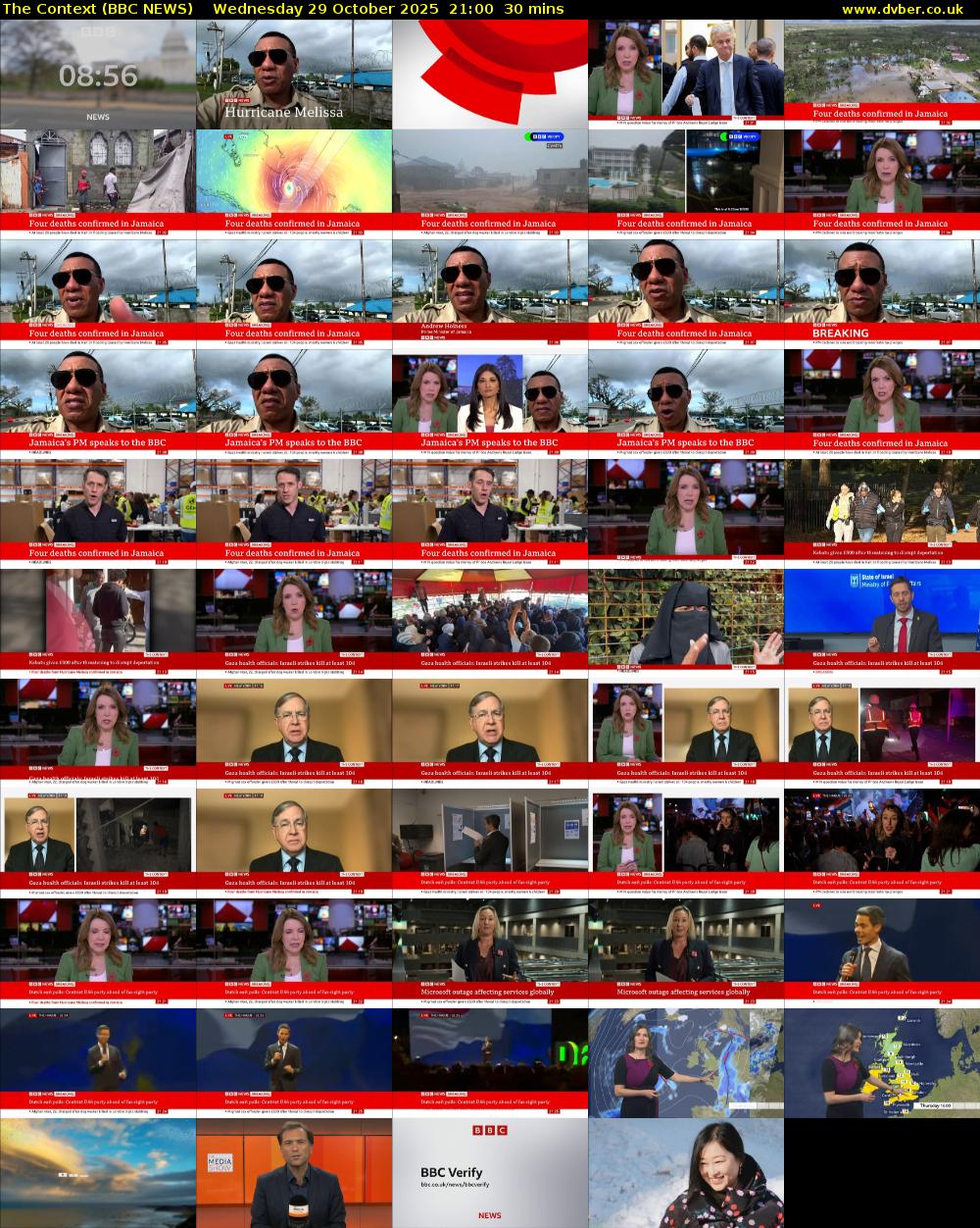 The Context (BBC NEWS) Wednesday 29 October 2025 21:00 - 21:30