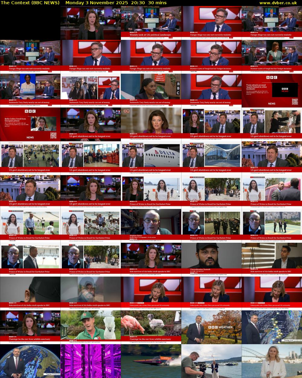 The Context (BBC NEWS) Monday 3 November 2025 20:30 - 21:00