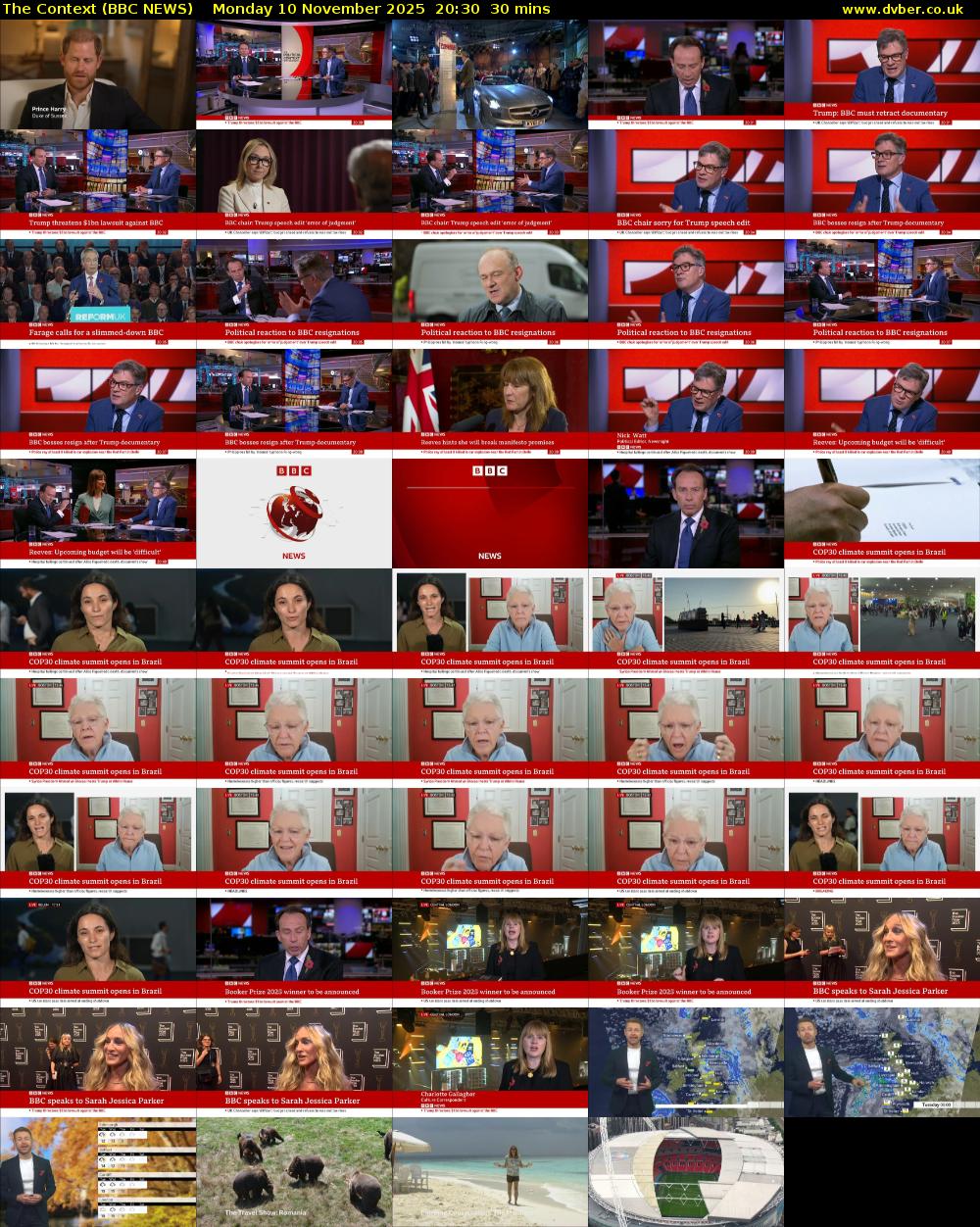 The Context (BBC NEWS) Monday 10 November 2025 20:30 - 21:00