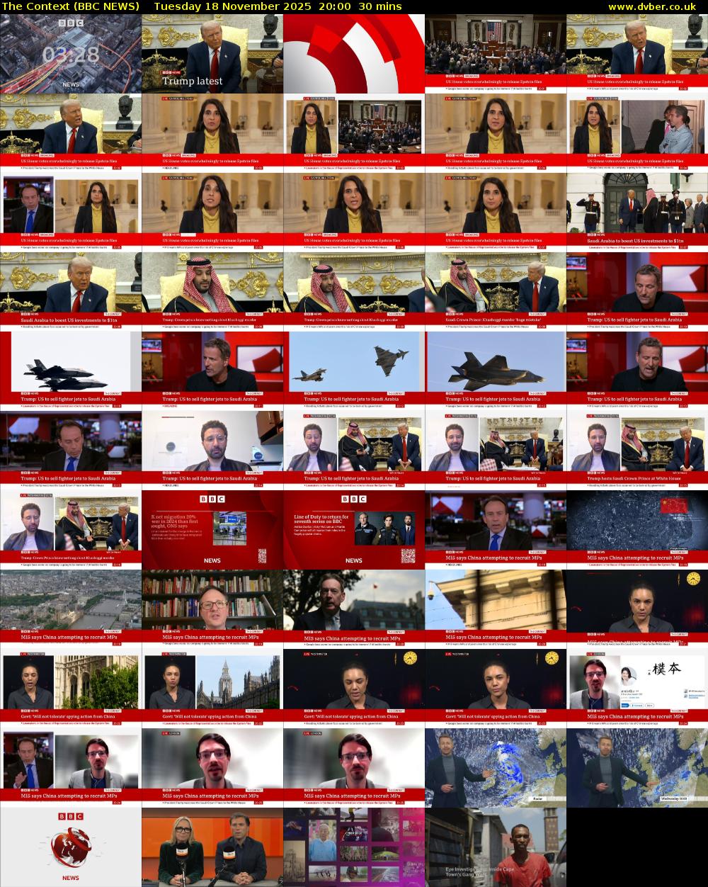 The Context (BBC NEWS) Tuesday 18 November 2025 20:00 - 20:30