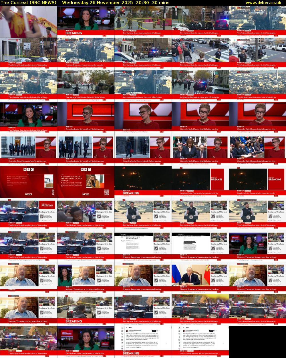 The Context (BBC NEWS) Wednesday 26 November 2025 20:30 - 21:00