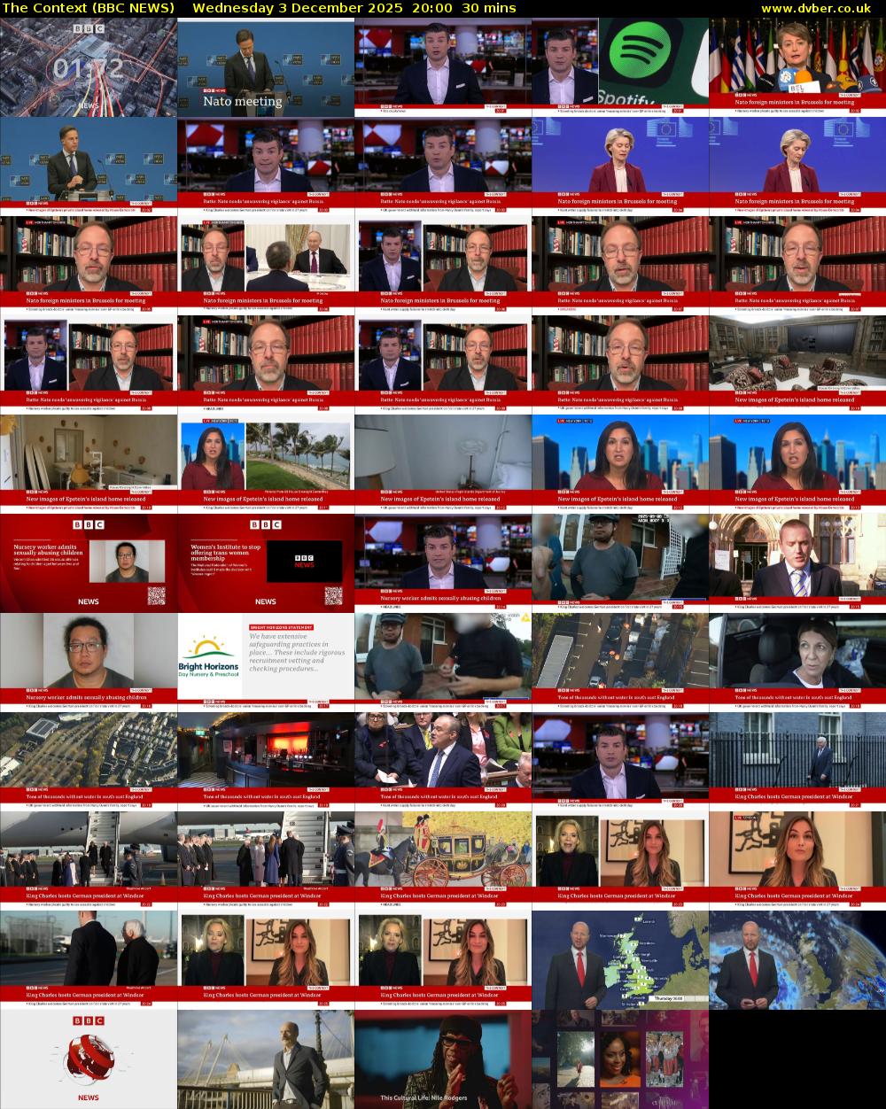 The Context (BBC NEWS) Wednesday 3 December 2025 20:00 - 20:30
