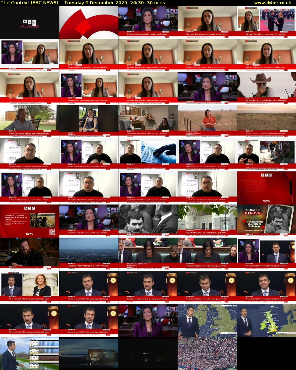 The Context (BBC NEWS) Tuesday 9 December 2025 20:30 - 21:00