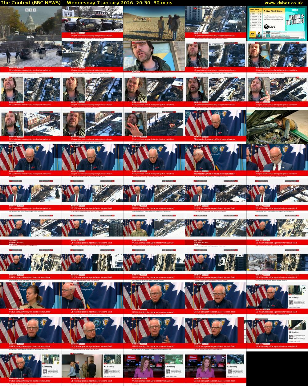 The Context (BBC NEWS) Wednesday 7 January 2026 20:30 - 21:00