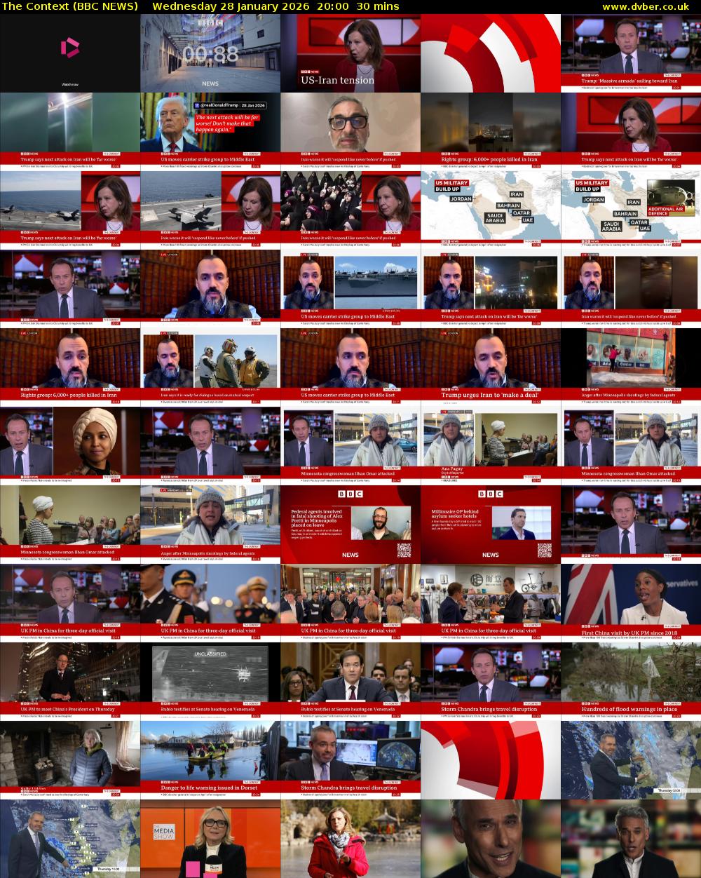 The Context (BBC NEWS) Wednesday 28 January 2026 20:00 - 20:30