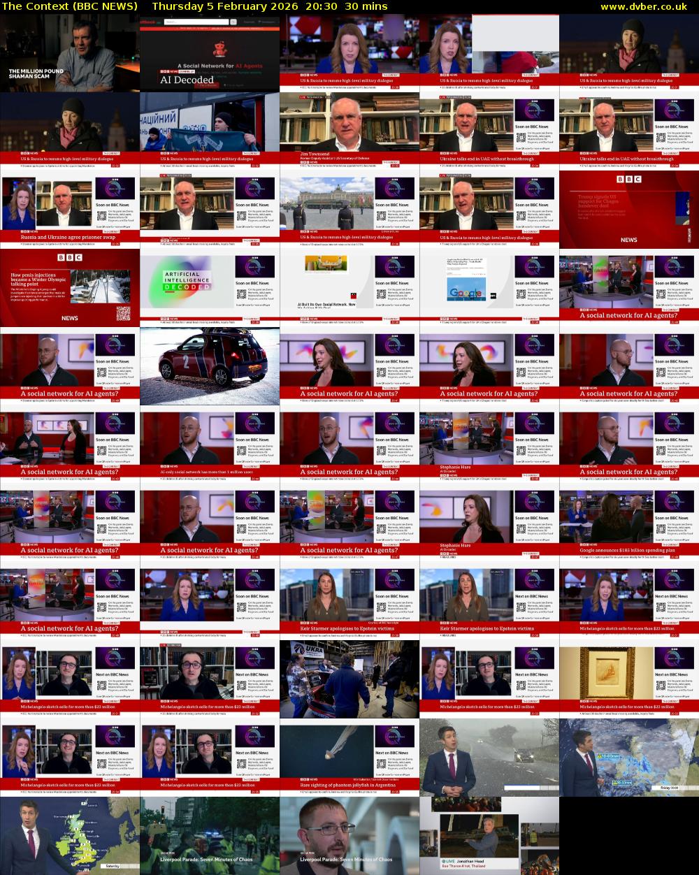 The Context (BBC NEWS) Thursday 5 February 2026 20:30 - 21:00