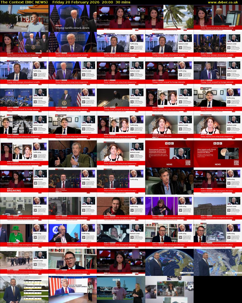 The Context (BBC NEWS) Friday 20 February 2026 20:00 - 20:30