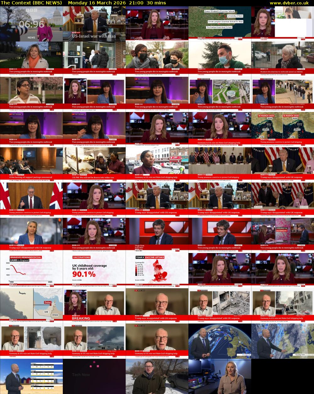 The Context (BBC NEWS) Monday 16 March 2026 21:00 - 21:30