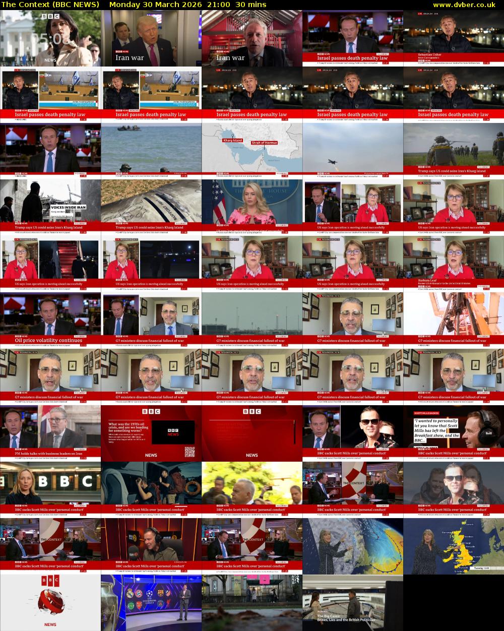 The Context (BBC NEWS) Monday 30 March 2026 21:00 - 21:30