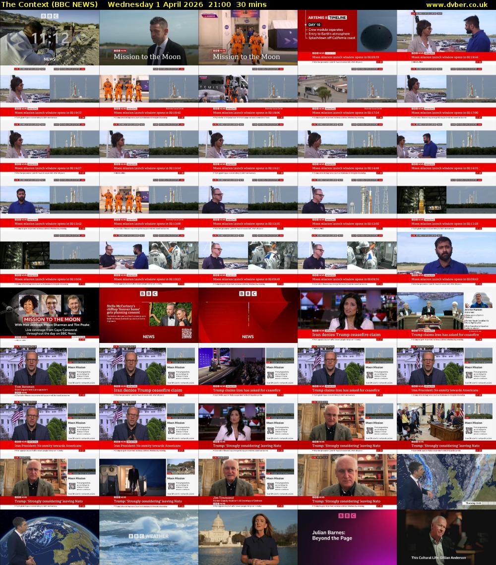 The Context (BBC NEWS) Wednesday 1 April 2026 21:00 - 21:30