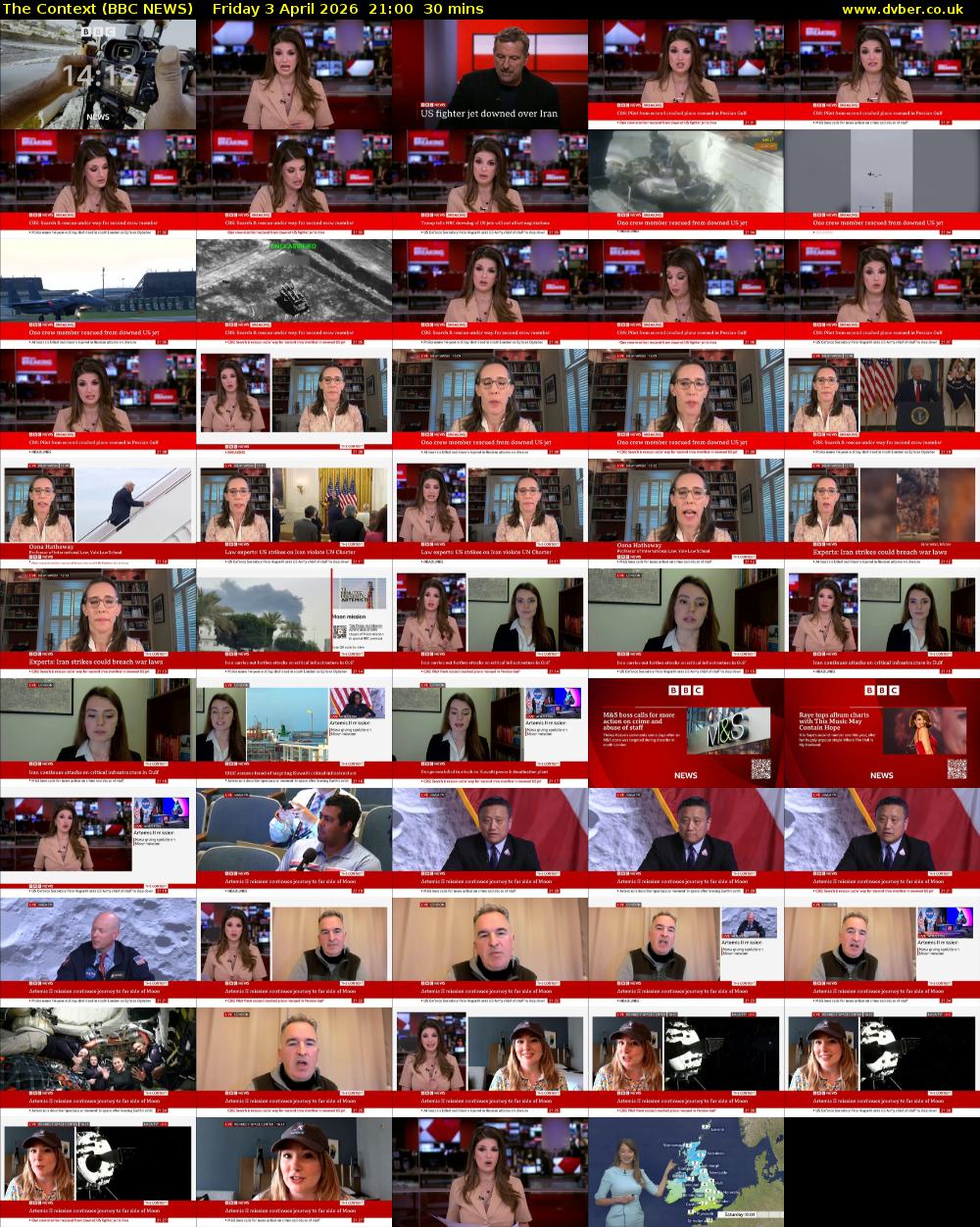 The Context (BBC NEWS) Friday 3 April 2026 21:00 - 21:30