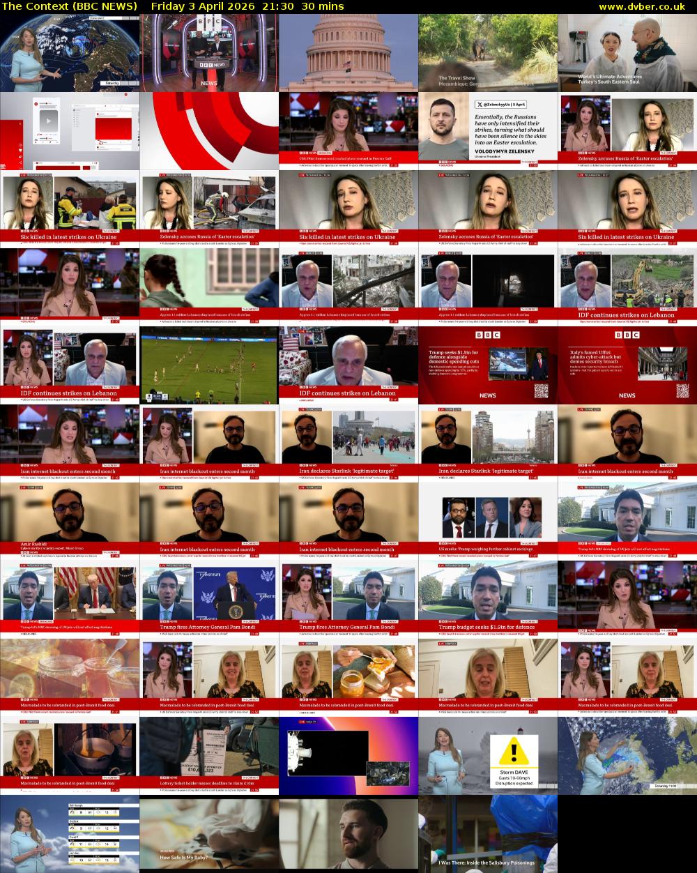 The Context (BBC NEWS) Friday 3 April 2026 21:30 - 22:00