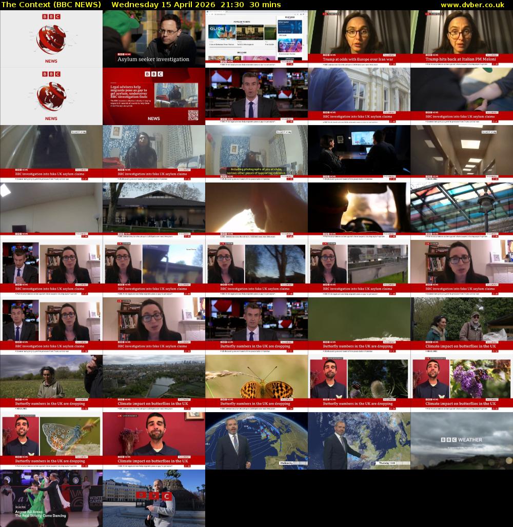 The Context (BBC NEWS) Wednesday 15 April 2026 21:30 - 22:00