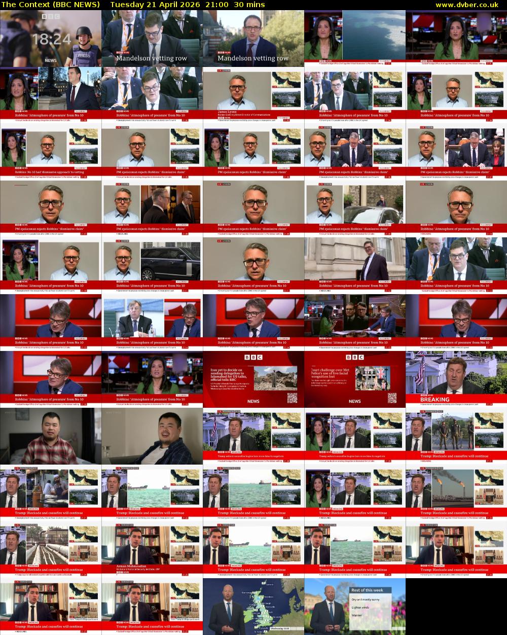 The Context (BBC NEWS) Tuesday 21 April 2026 21:00 - 21:30