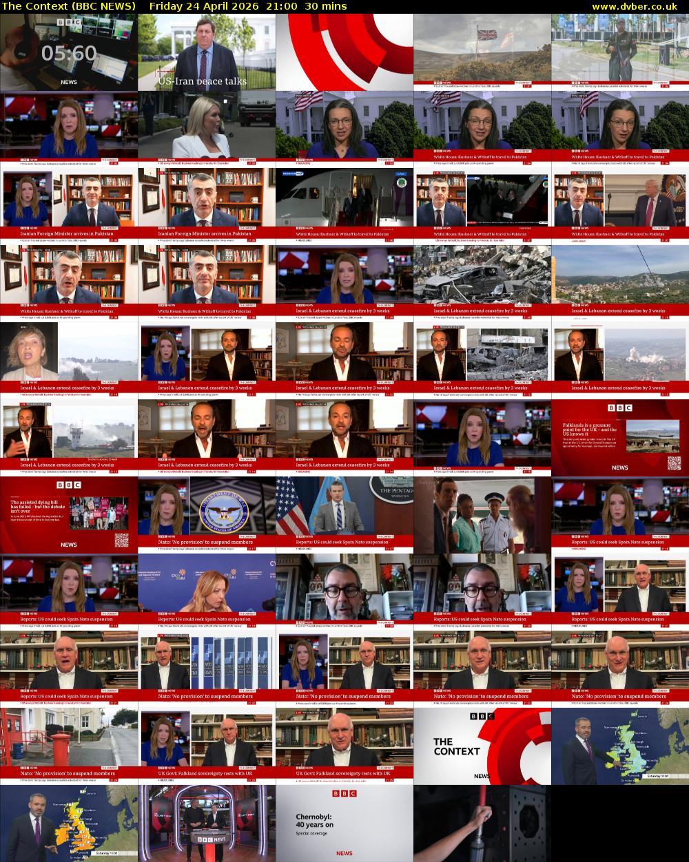 The Context (BBC NEWS) Friday 24 April 2026 21:00 - 21:30