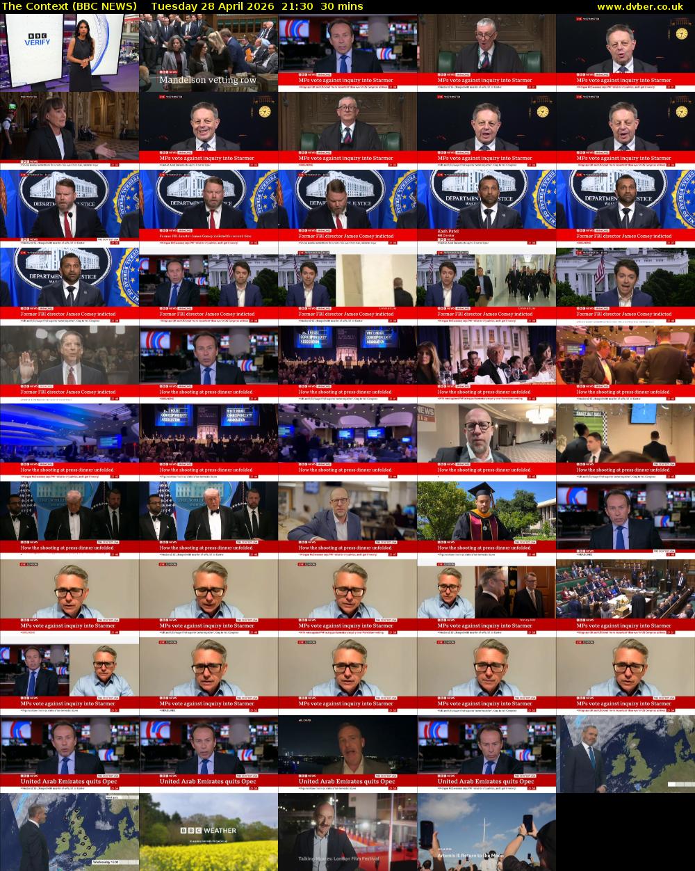 The Context (BBC NEWS) Tuesday 28 April 2026 21:30 - 22:00