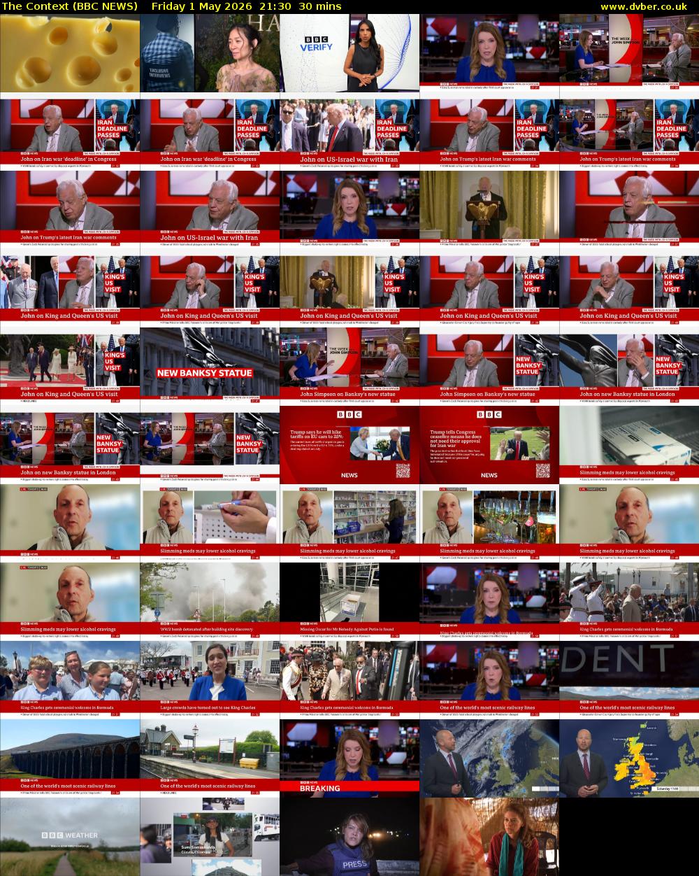 The Context (BBC NEWS) Friday 1 May 2026 21:30 - 22:00