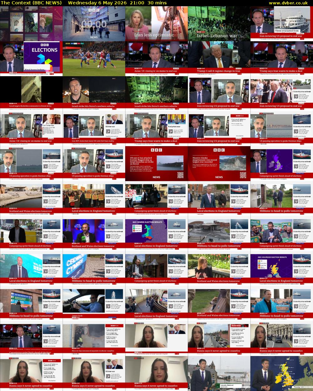 The Context (BBC NEWS) Wednesday 6 May 2026 21:00 - 21:30