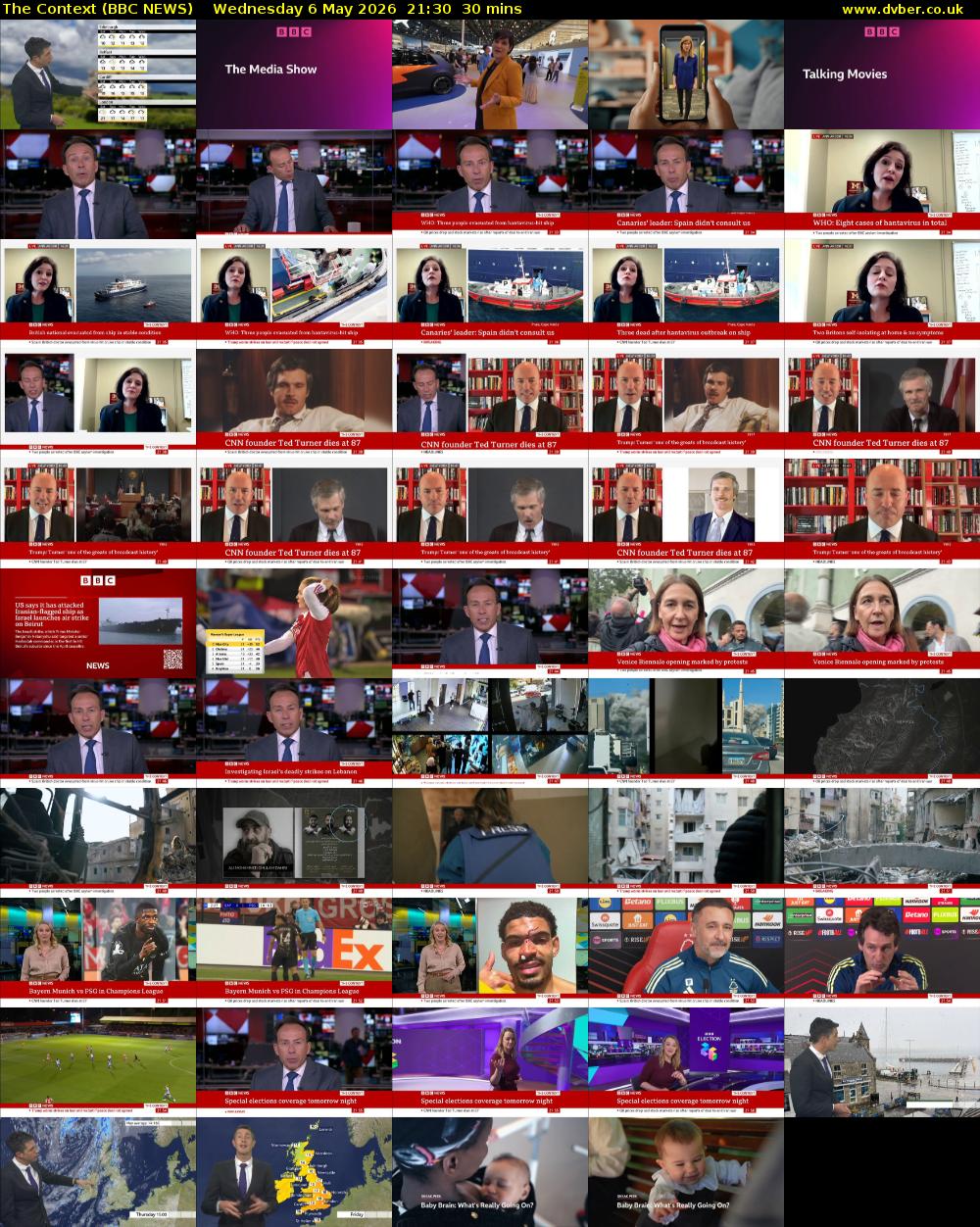 The Context (BBC NEWS) Wednesday 6 May 2026 21:30 - 22:00