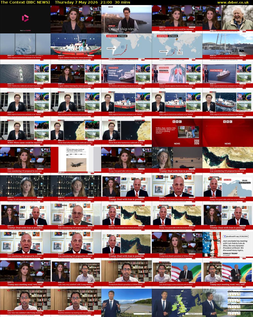 The Context (BBC NEWS) Thursday 7 May 2026 21:00 - 21:30