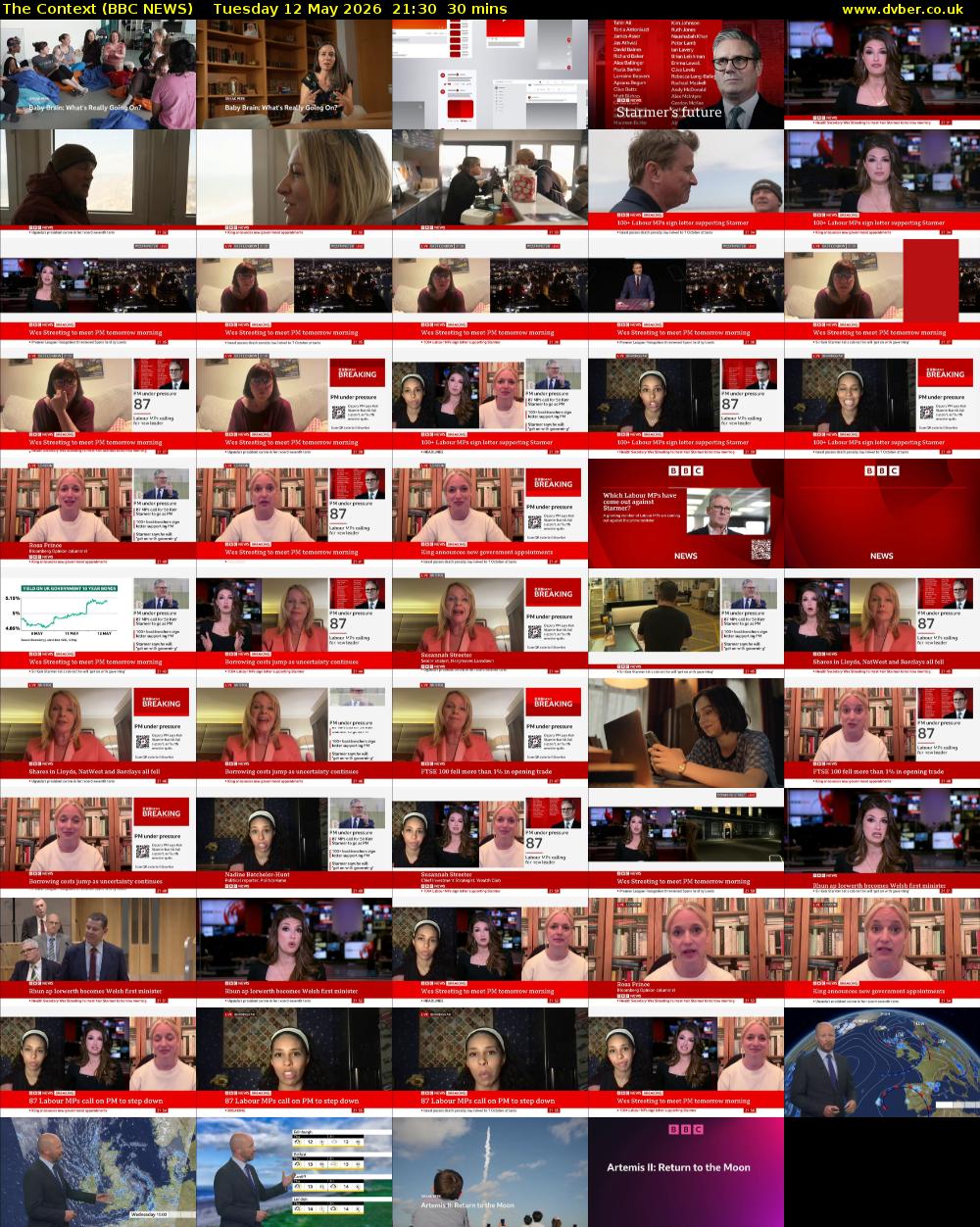 The Context (BBC NEWS) Tuesday 12 May 2026 21:30 - 22:00