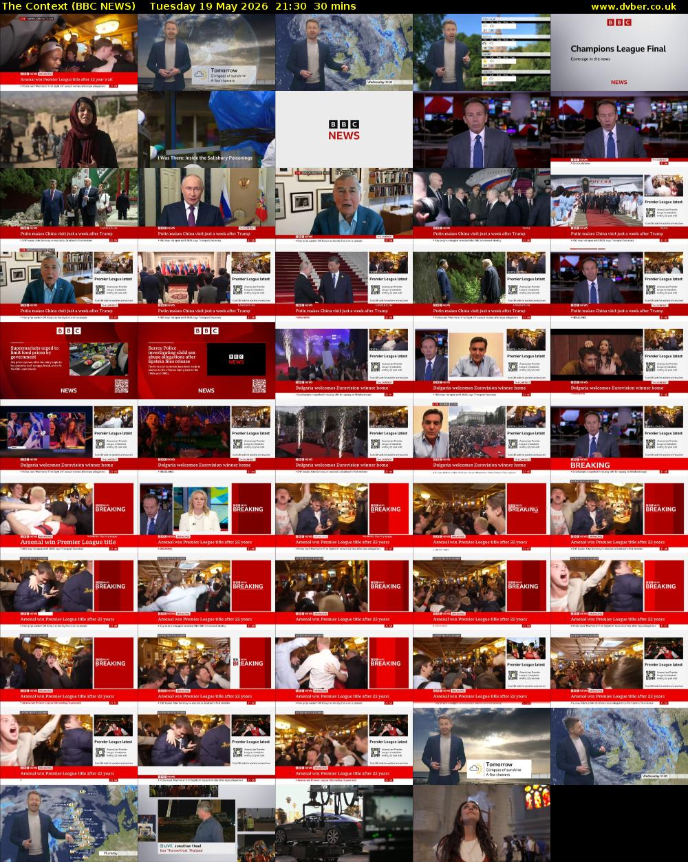 The Context (BBC NEWS) Tuesday 19 May 2026 21:30 - 22:00