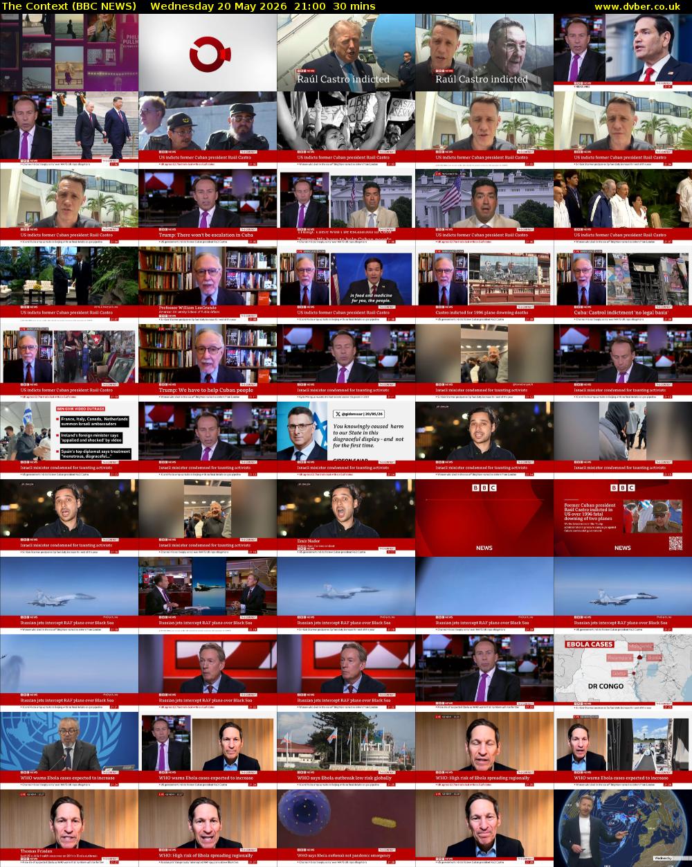 The Context (BBC NEWS) Wednesday 20 May 2026 21:00 - 21:30